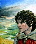 Frodo on the Way to Mordor